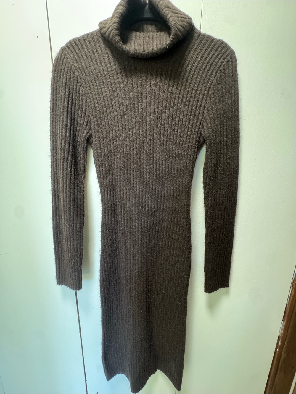 Knit Turtle Neck Dress